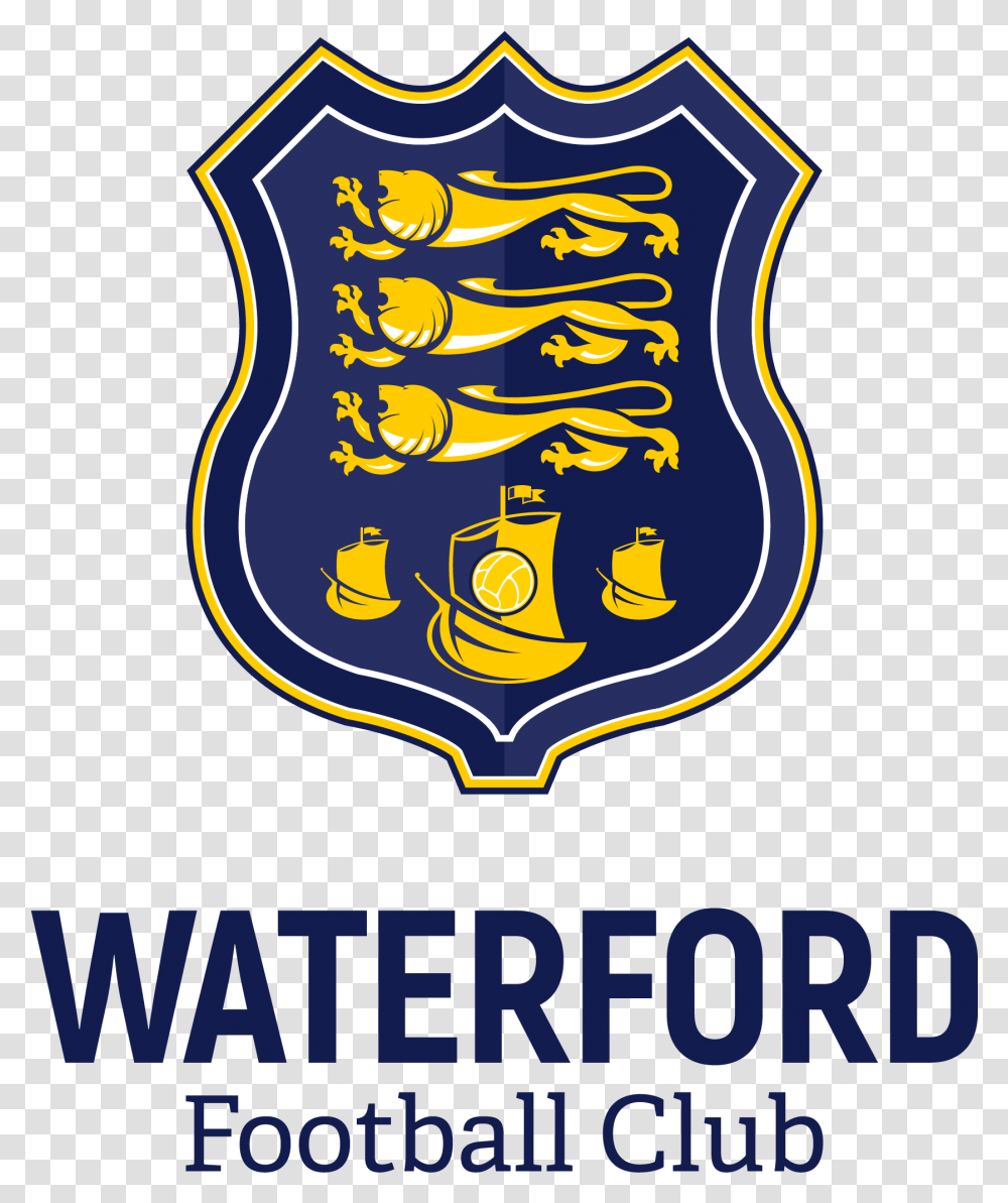 Waterford Fc Crest Download Derry City Vs Waterford, Logo, Trademark, Poster Transparent Png