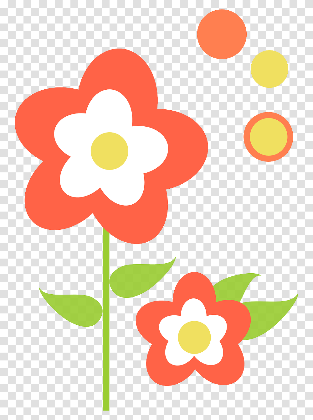 Watering A Flower Clipart, Floral Design, Pattern, Plant Transparent Png