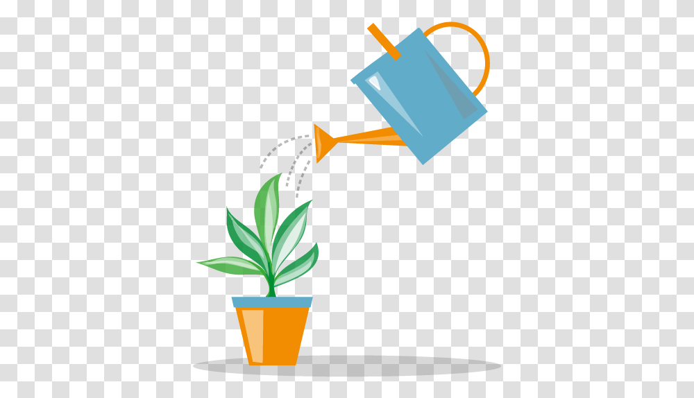 Watering A Plant, Can, Tin, Watering Can, Cross Transparent Png