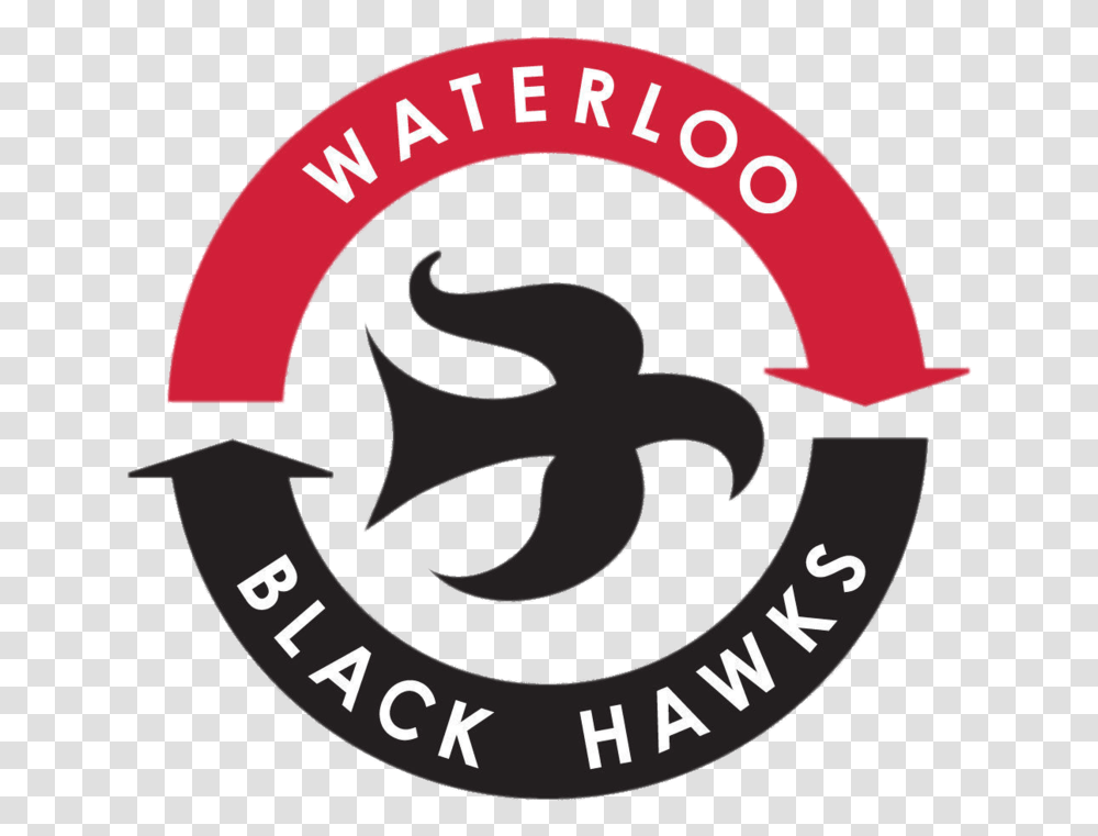 Waterloo Black Hawks Logo Pastwowe Ratownictwo Medyczne, Trademark, Label Transparent Png