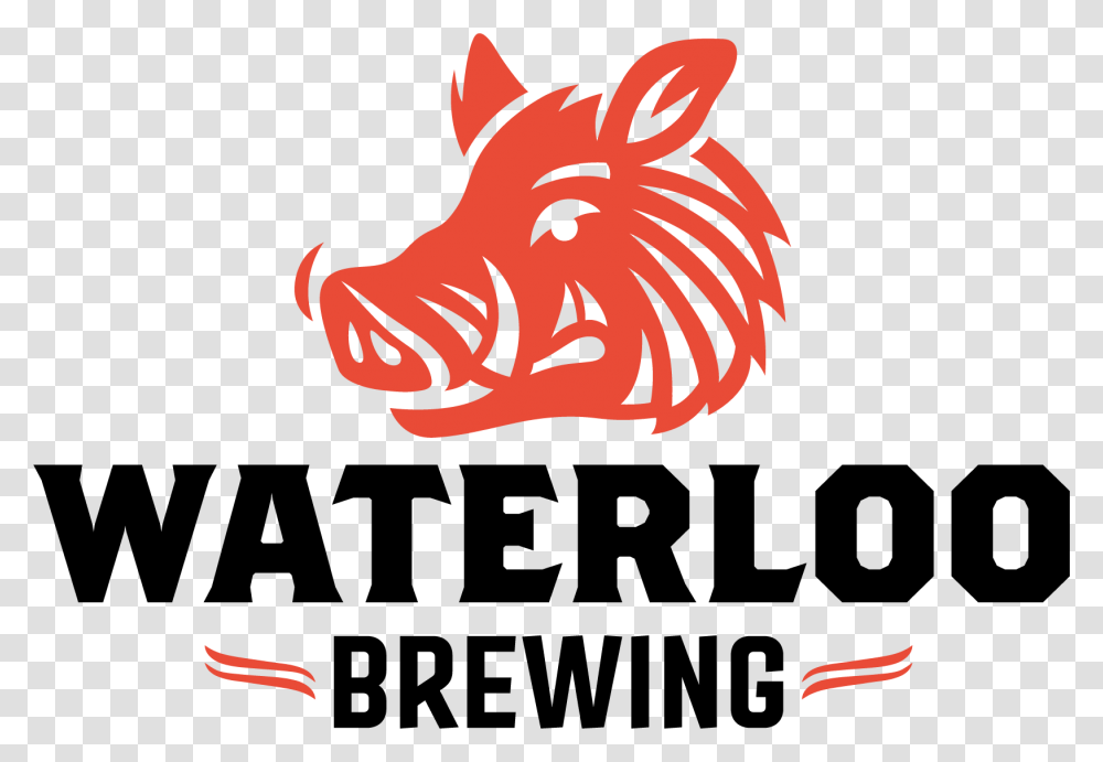Waterloo Brewing Is The First And Only Brewer To Be Awarded, Logo, Trademark, Ketchup Transparent Png