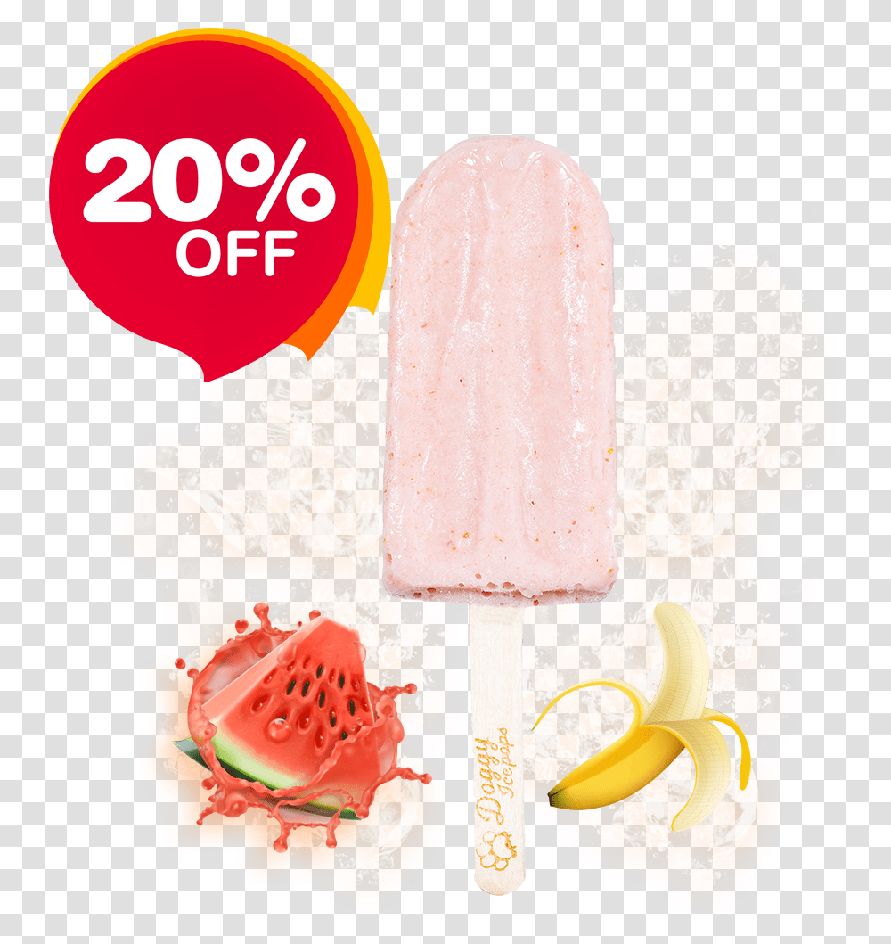 Watermelon Banana Popsicle Ice Pop Transparent Png