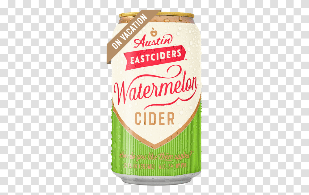 Watermelon Cider - Austin Eastciders Austin Eastciders, Text, Beverage, Food, Plant Transparent Png