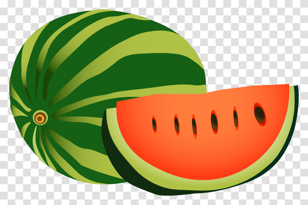 Watermelon Clipart Background, Plant, Fruit, Food Transparent Png
