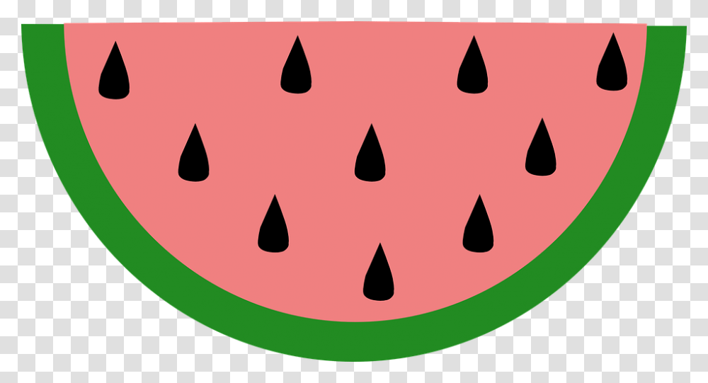 Watermelon Clipart Black And White Watermelon Slice Clip Art, Plant, Fruit, Food Transparent Png