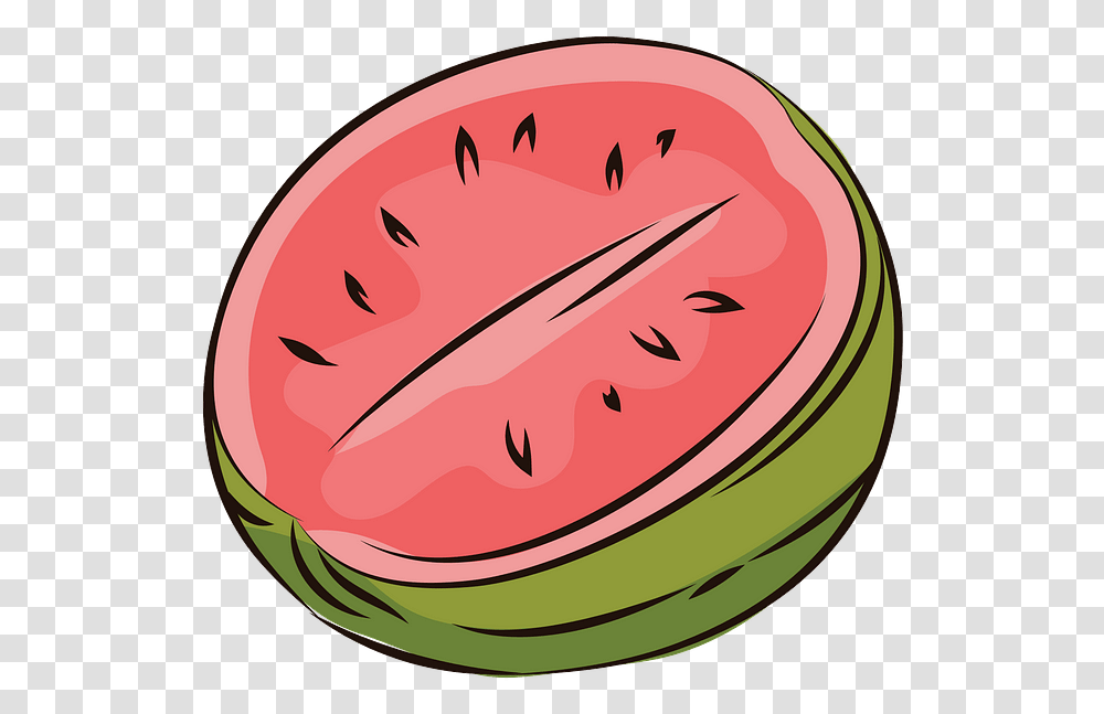 Watermelon Clipart Half Watermelon, Plant, Fruit, Food, Egg Transparent Png