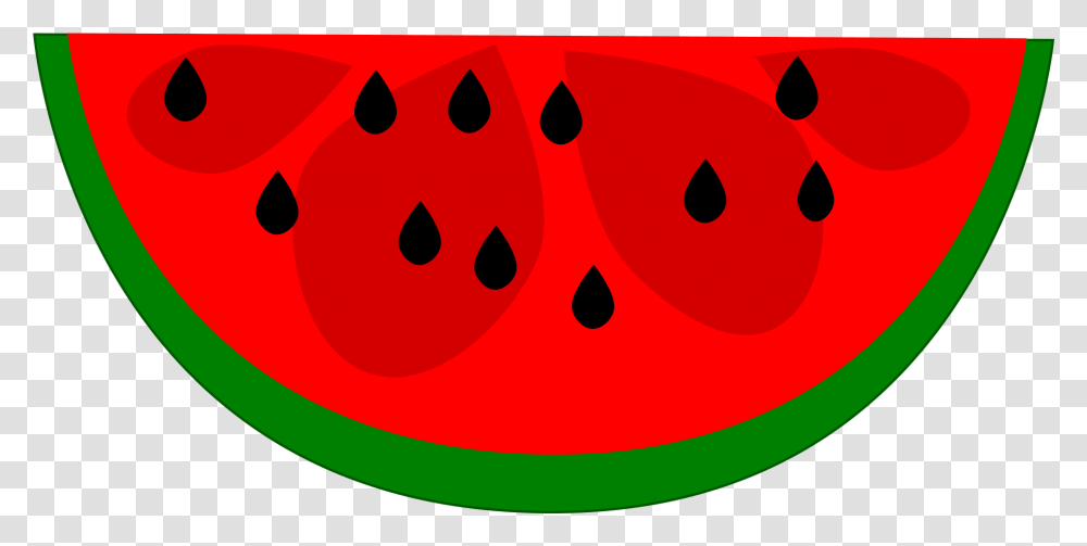 Watermelon Clipart Smiling Watermelon, Plant, Fruit, Food Transparent Png