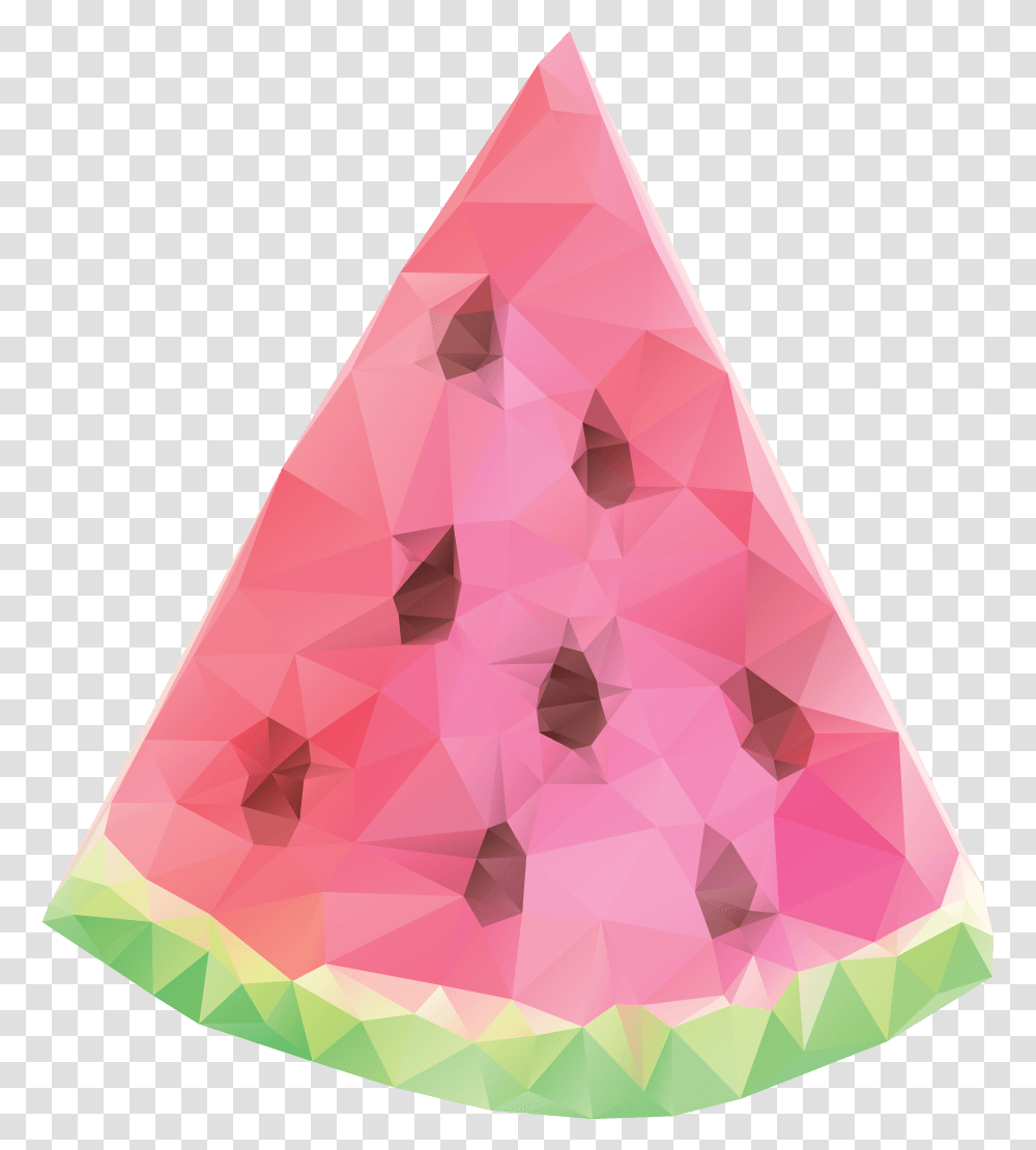 Watermelon Clipart Triangle Triangle, Diamond, Gemstone, Jewelry, Accessories Transparent Png