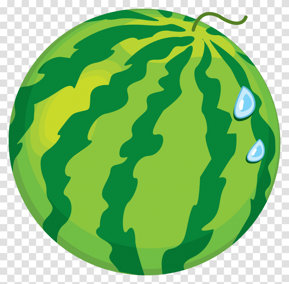 Watermelon, Fruit, Plant, Food, Painting Transparent Png