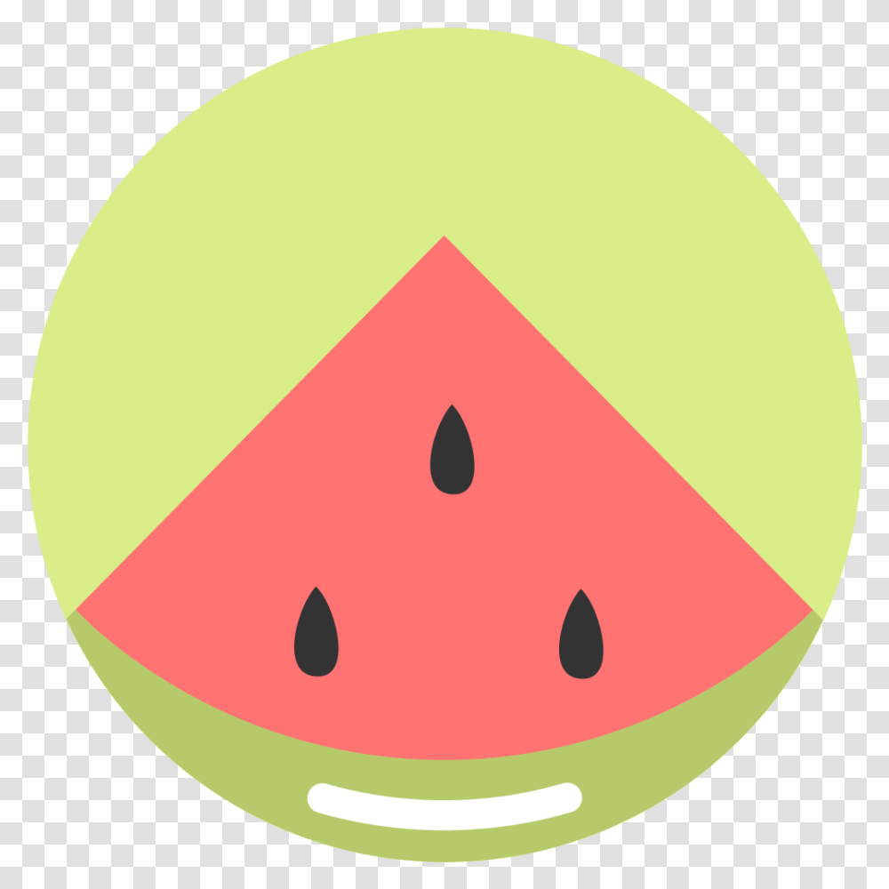 Watermelon Icon Nutrition Icon Flat, Plant, Fruit, Food Transparent Png