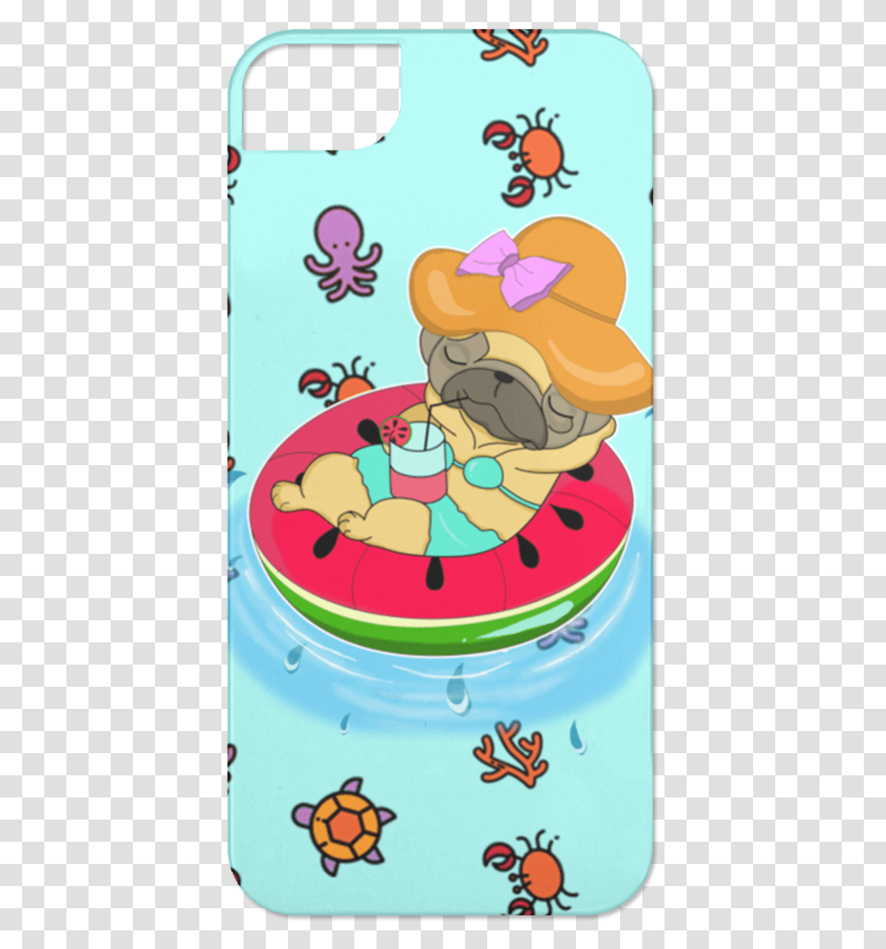 Watermelon Pool Float Beach Pattern Pug Phone Cases Mobile Phone, Meal, Food, Cream, Dessert Transparent Png