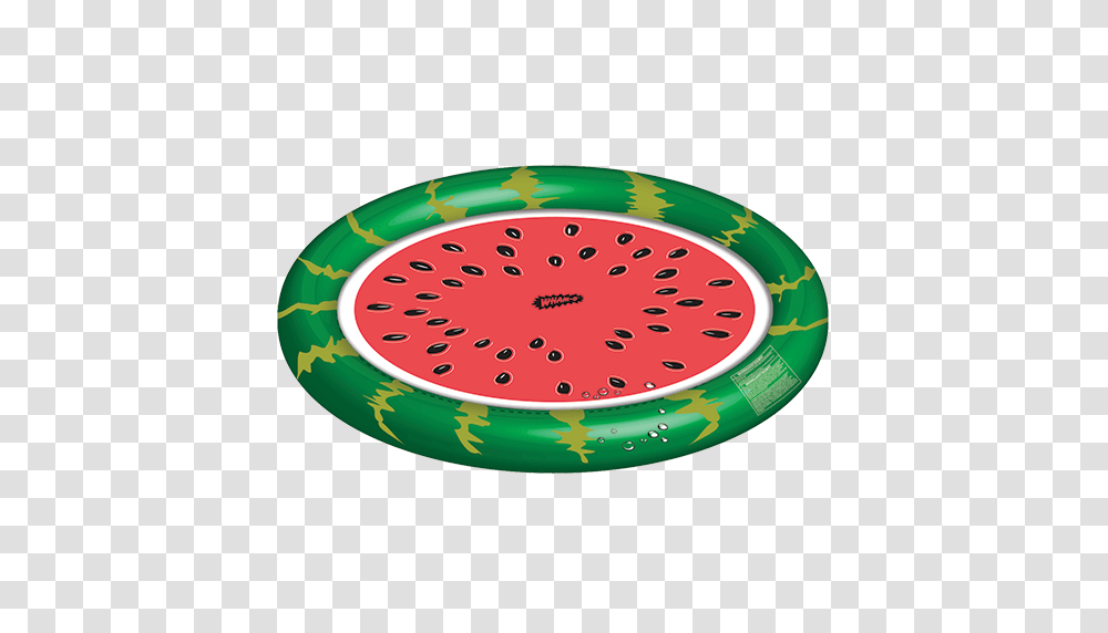Watermelon Pool Float Wham O, Plant, Frisbee, Toy, Food Transparent Png