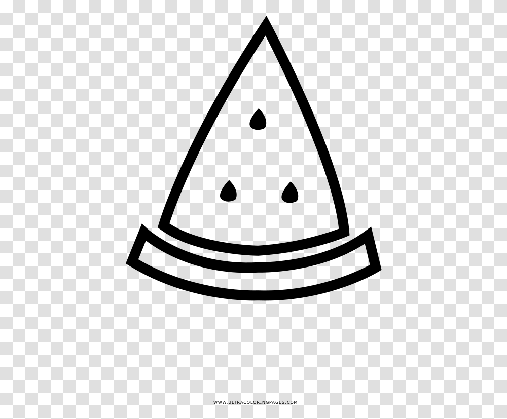 Watermelon Slice Coloring, Gray, World Of Warcraft Transparent Png