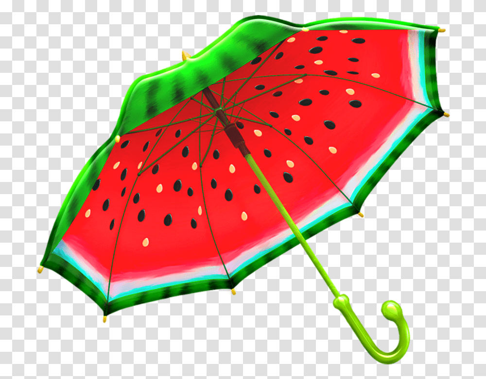 Watermelon Umbrella Umbrella Red And Green Rain Watermelon Umbrella, Canopy, Plant, Patio Umbrella, Garden Umbrella Transparent Png