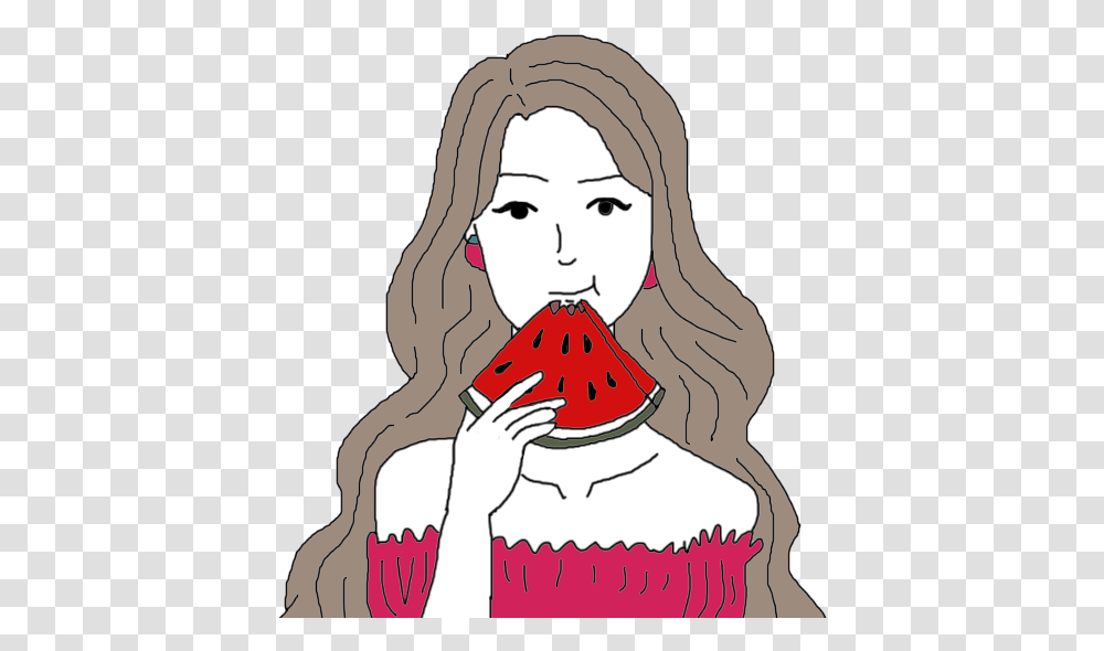 Watermelon Watermelon Dream, Plant, Fruit, Food, Person Transparent Png