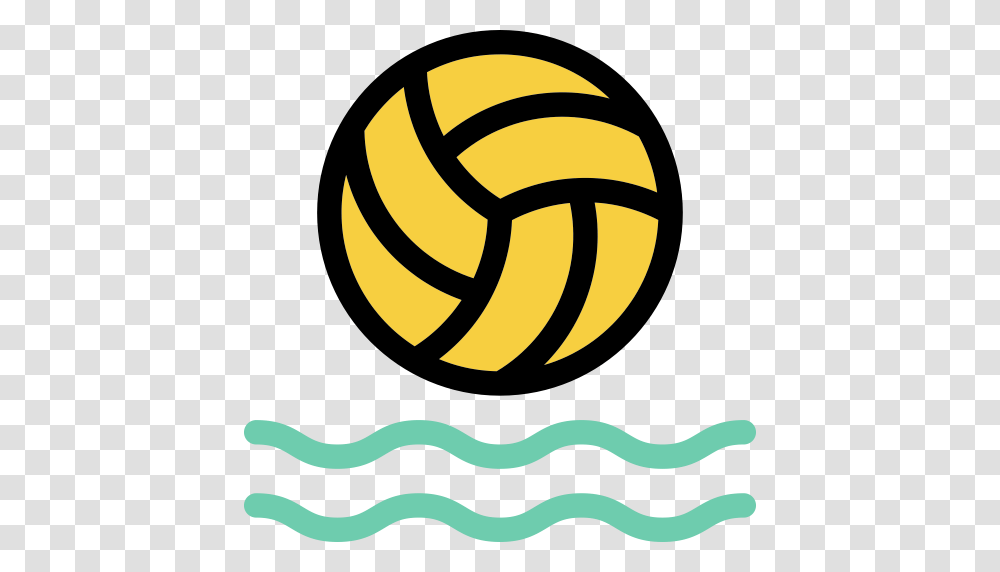 Waterpolo Ball Sports Icon With And Vector Format For Free, Knot, Logo, Trademark Transparent Png