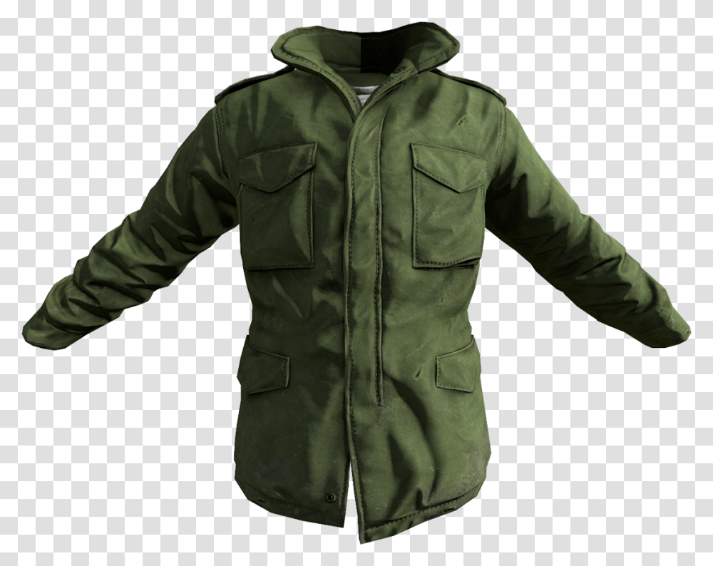 Waterproof Black M65 Jacket, Apparel, Coat, Blazer Transparent Png