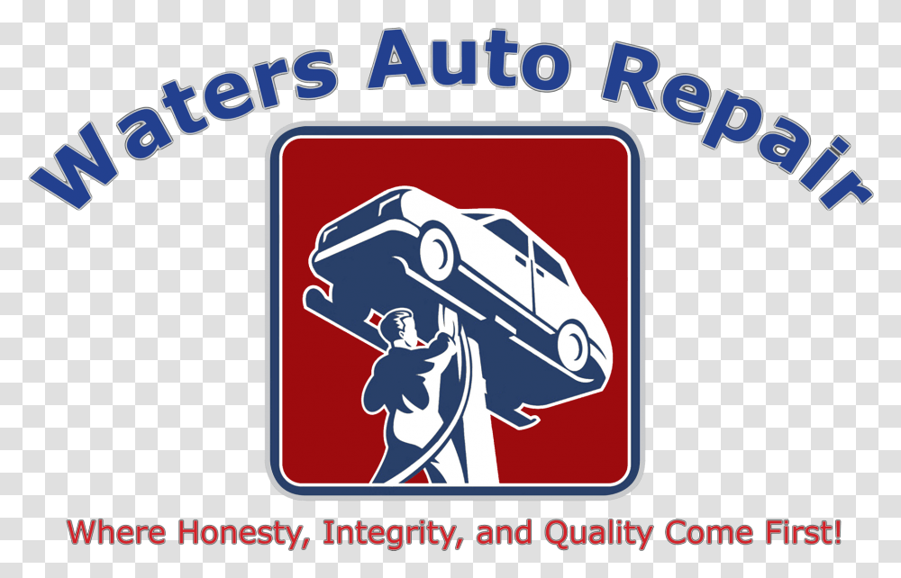 Waters Auto Repair Mechanic, Railway, Transportation, Monorail Transparent Png