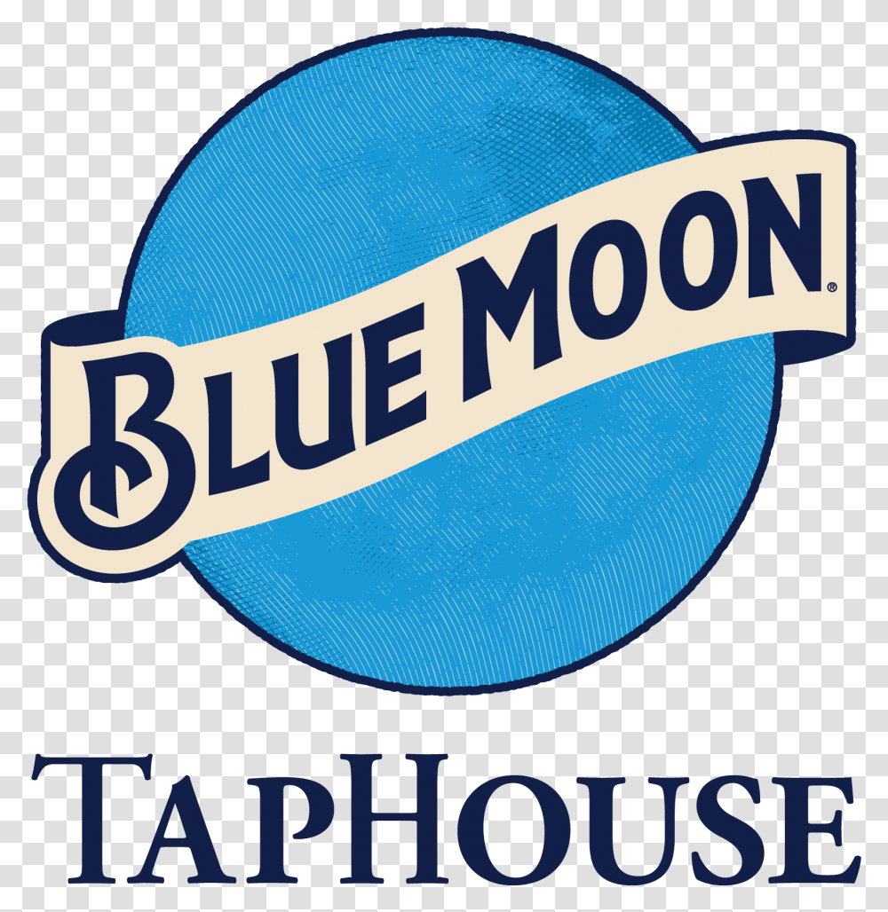 Waterside Blue Moon Taphouse Blue Moon Logo, Symbol, Advertisement, Poster, Paper Transparent Png