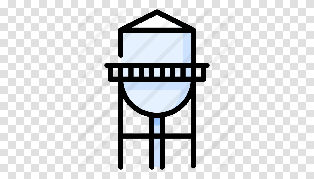 Watertower, Lamp, Glass, Goblet, Wine Glass Transparent Png