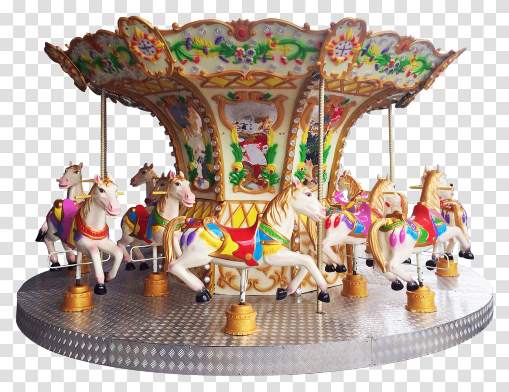 Waterway Point Child Carousel, Amusement Park, Theme Park, Horse, Mammal Transparent Png