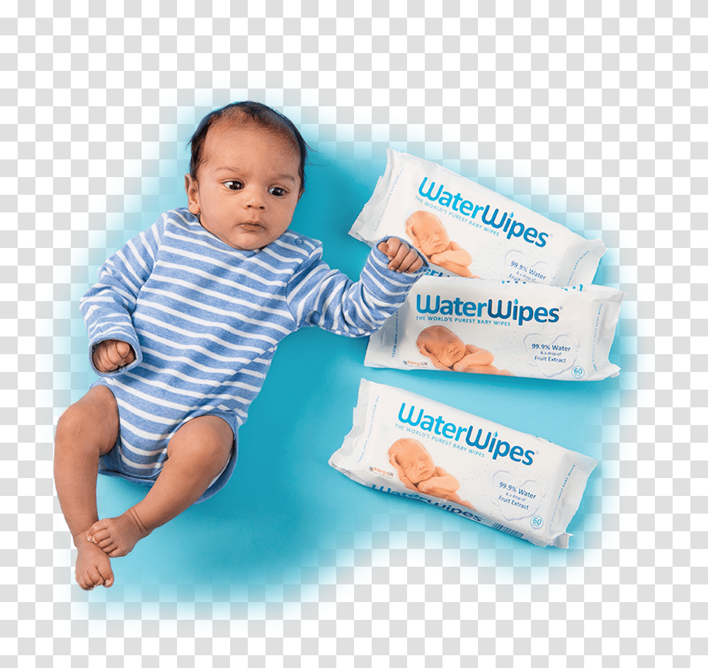 Waterwipes Baby Wipes Value Pack Baby, Person, Human, Diaper, First Aid Transparent Png