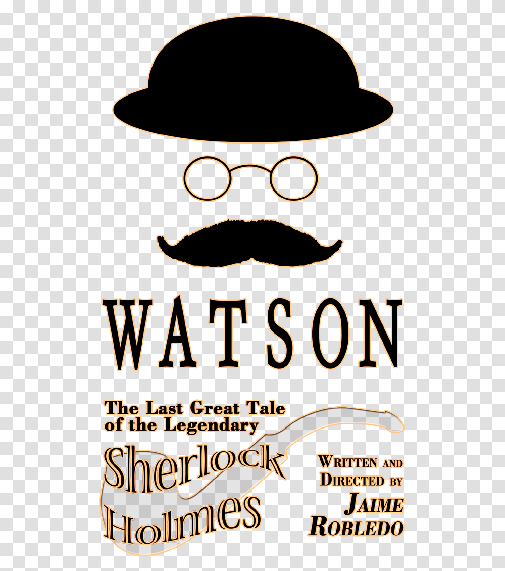 Watson, Mustache, Baseball Cap, Hat Transparent Png