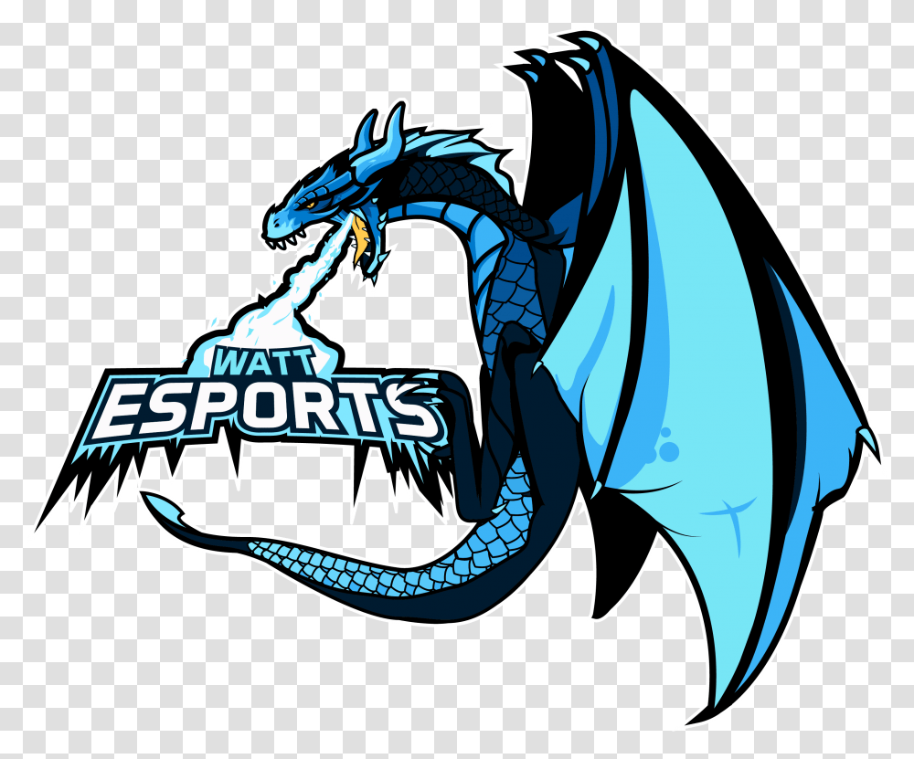 Watt Esports And Video Games Society Mythical Creature, Dragon Transparent Png