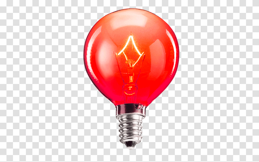 Watt Red Scentsy Light Bulb Scentsy Service And Sacrifice Warmer Bulb, Lamp, Lightbulb, LED Transparent Png