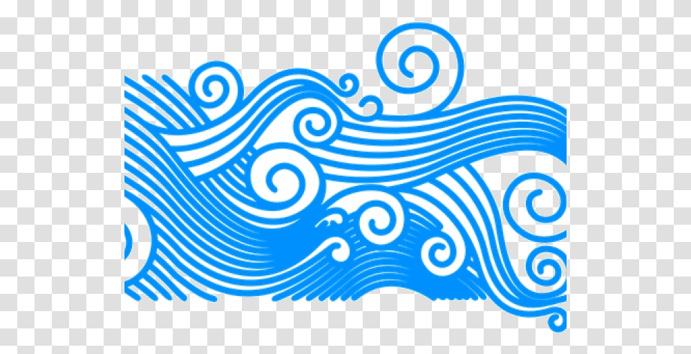 Wave Clip Art Clipart Curly Ocean Waves Background Wave Clipart, Animal, Outdoors, Water Transparent Png