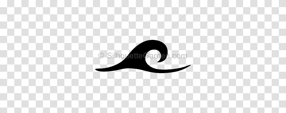 Wave Clipart Silhouette, Business Card, Animal, Cutlery, Mammal Transparent Png