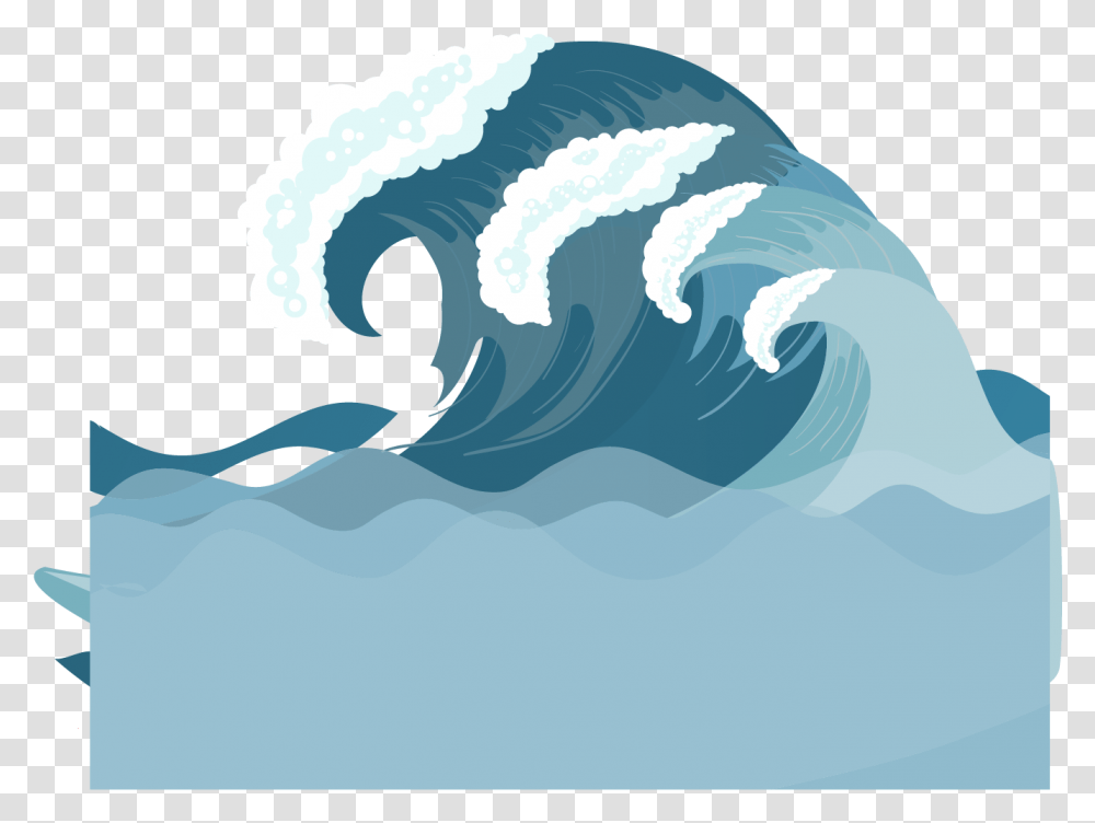 Wave Clipart Wave Clipart, Sea, Outdoors, Water, Nature Transparent Png