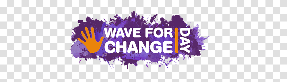 Wave For Change Poster, Purple, Plant, Paper, Crowd Transparent Png
