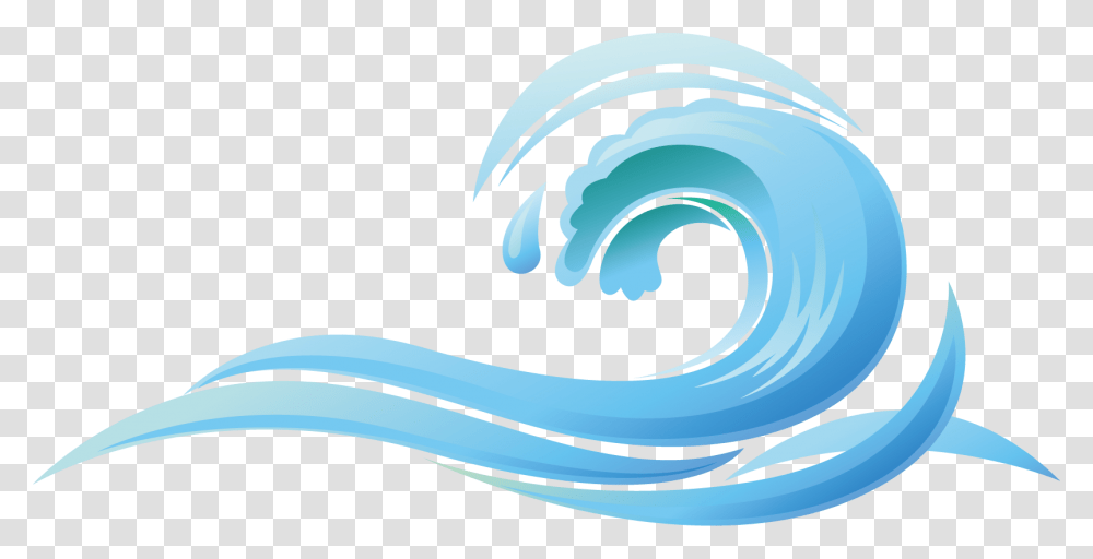 Wave Material Picture Download Ola De Agua Vector, Sea, Outdoors, Water, Nature Transparent Png