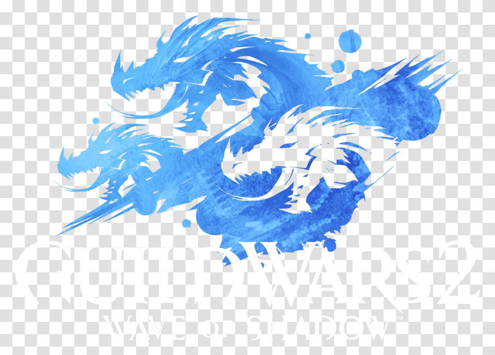 Wave Of Shadow Guild Wars 2 Deep Sea Dragon, Poster, Advertisement, Text, Person Transparent Png