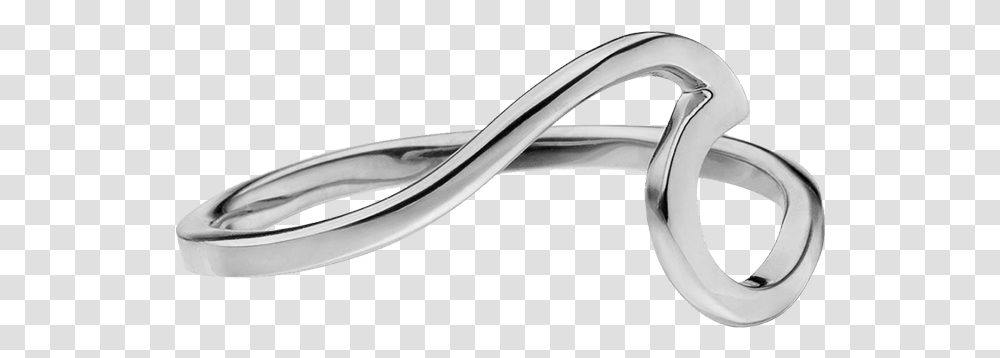 Wave Ring Silver Silver, Cutlery, Handle, Fork Transparent Png