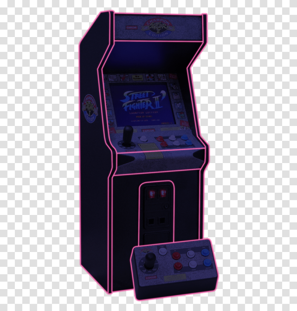 Wave Street Fighter Cabinet, Mobile Phone, Electronics, Cell Phone, Arcade Game Machine Transparent Png