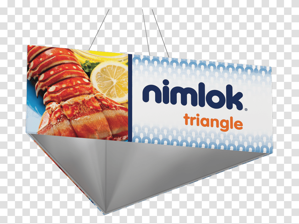 Wave Triangle Hanging Structure Banner, Lobster, Seafood, Sea Life, Animal Transparent Png