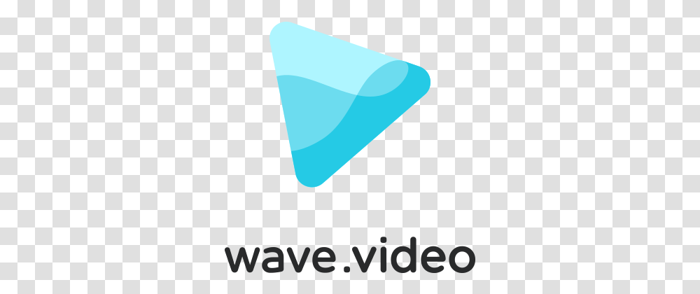 Wave Video Logo Wave Video Logo, Triangle, Plectrum Transparent Png