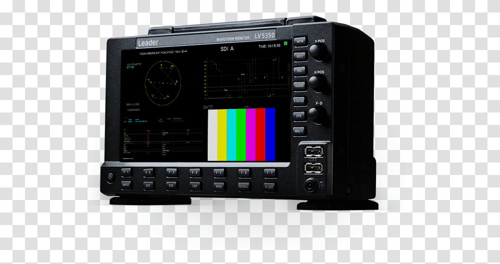 Waveform Monitors Video And Broadcast Related Electronics, Camera, Studio, Oscilloscope, Screen Transparent Png