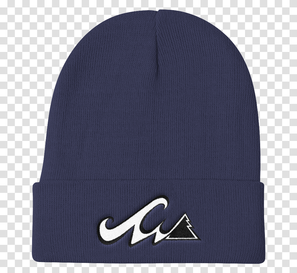 Waves Wood Logo Knit Beanie Beanie, Clothing, Apparel, Cap, Hat Transparent Png