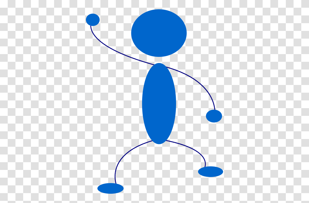 Waving Blue Stick Man Clip Arts Download, Logo, Trademark, Balloon Transparent Png