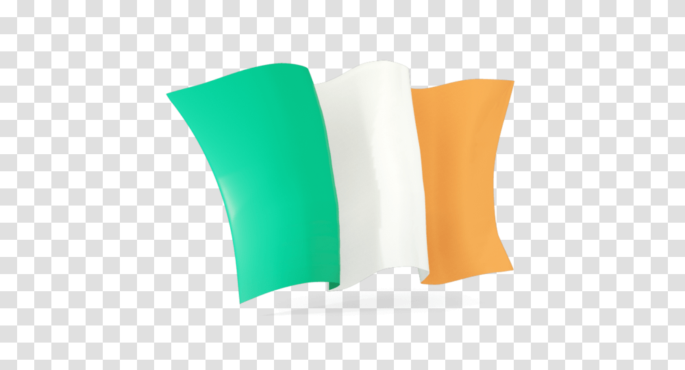 Waving Flag Illustration Of Flag Of Ireland, Apparel, Cushion, Arm Transparent Png
