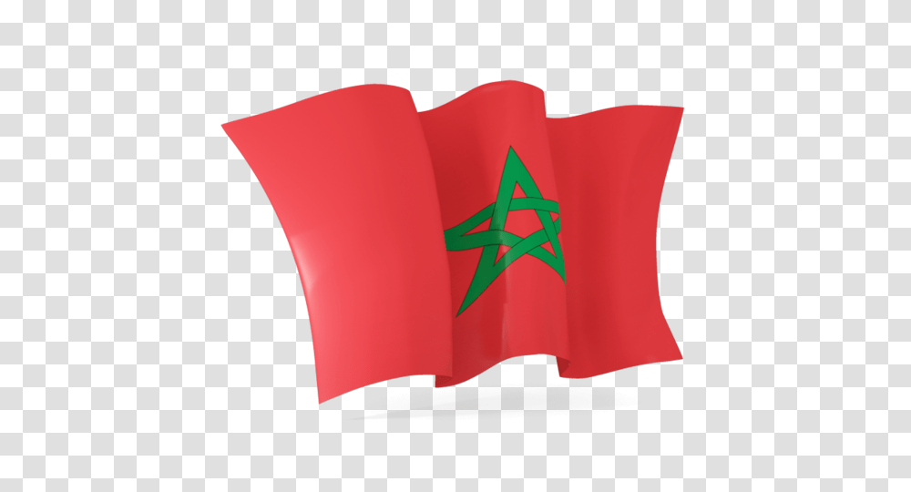 Waving Flag Illustration Of Flag Of Morocco, Cushion, Hand, Star Symbol Transparent Png