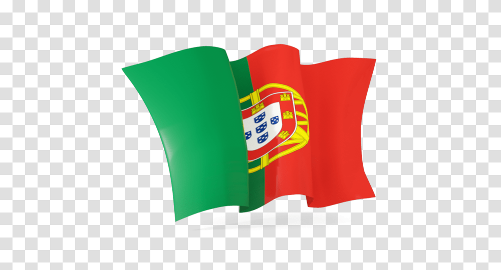 Waving Flag Illustration Of Flag Of Portugal, Pillow, Cushion, Apparel Transparent Png