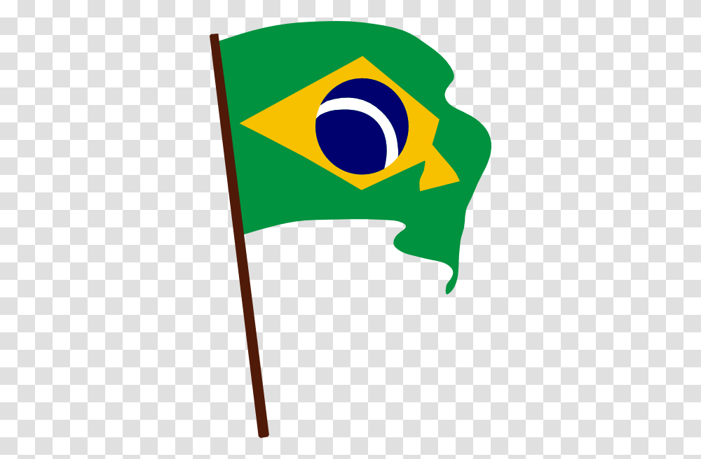 Waving Flag Of Brazil Clip Art, Apparel, Hat, Cap Transparent Png
