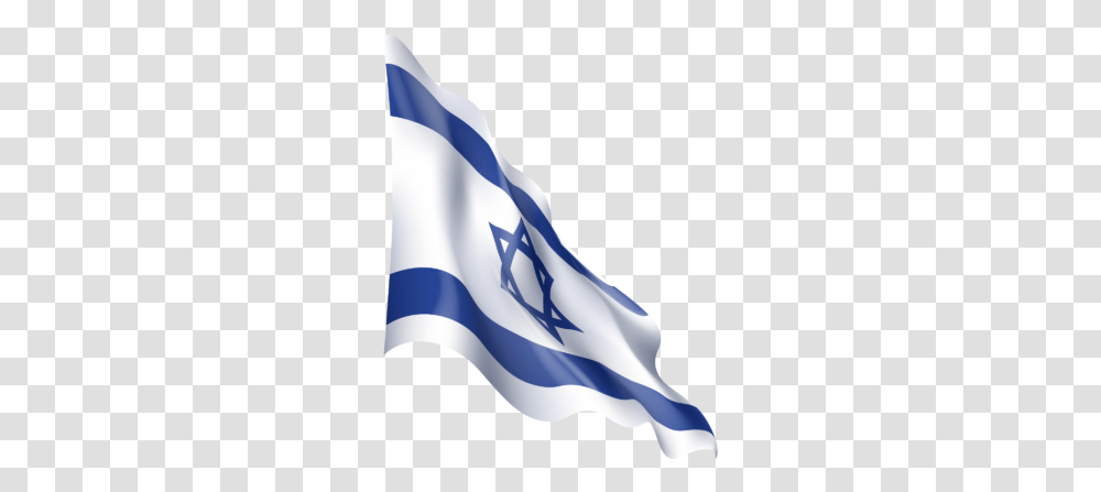Waving Flag Of Israel Vertical, Symbol, American Flag, Person, Human Transparent Png