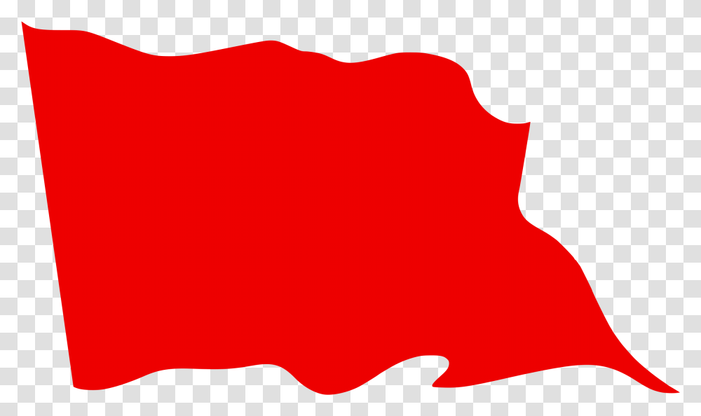 Waving Flag Red Waving Flag, Hand, Sweets Transparent Png