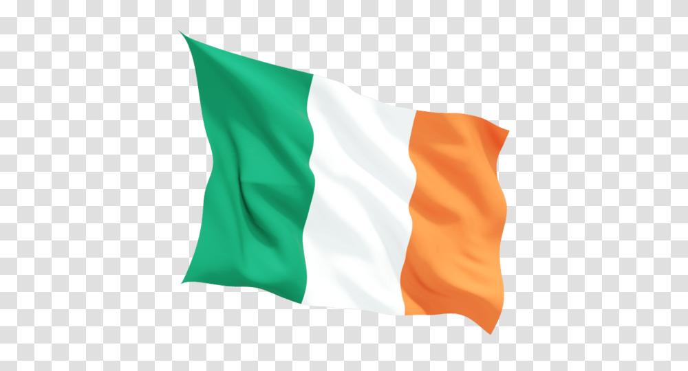 Waving Irish Flag, American Flag, Person, Human Transparent Png