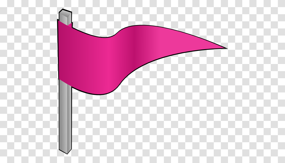 Waving Pink Flag Svg Clip Arts Pink Flag Clip Art, Axe, Tool Transparent Png